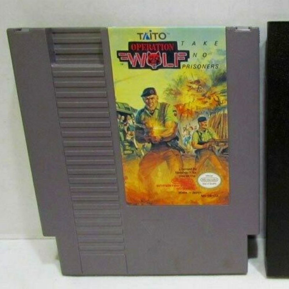 Operation Wolf Nintendo Game 1985 By Taito